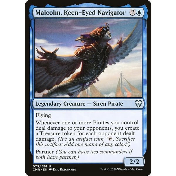 Magic: The Gathering Malcolm, Keen-Eyed Navigator (079) Near Mint
