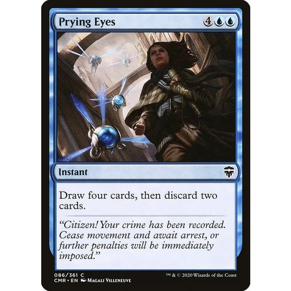 Magic: The Gathering Prying Eyes (086) Near Mint Foil
