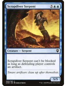 Magic: The Gathering Scrapdiver Serpent (094) Near Mint Foil