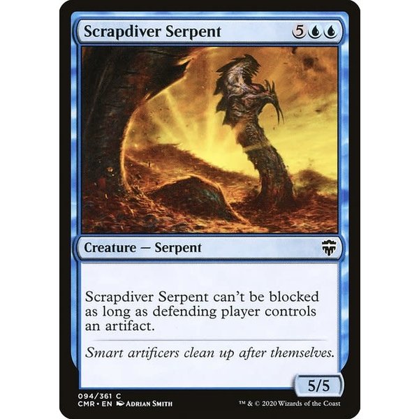 Magic: The Gathering Scrapdiver Serpent (094) Near Mint Foil