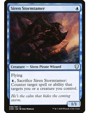 Magic: The Gathering Siren Stormtamer (096) Near Mint