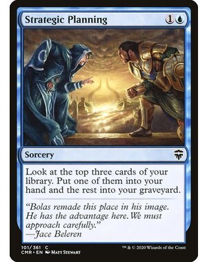 Magic: The Gathering Strategic Planning (101) Lightly Played Foil