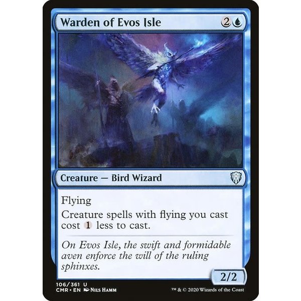 Magic: The Gathering Warden of Evos Isle (106) Near Mint Foil