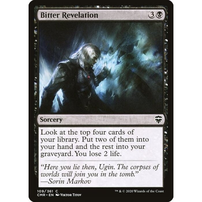 Magic: The Gathering Bitter Revelation (109) Near Mint Foil