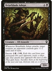 Magic: The Gathering Briarblade Adept (111) Near Mint