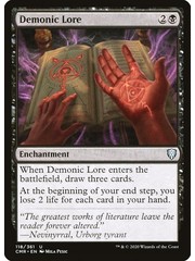 Magic: The Gathering Demonic Lore (118) Near Mint