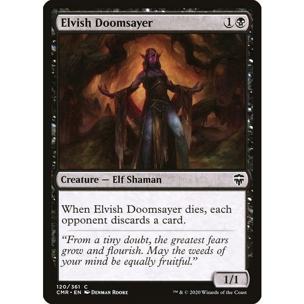 Magic: The Gathering Elvish Doomsayer (120) Near Mint Foil