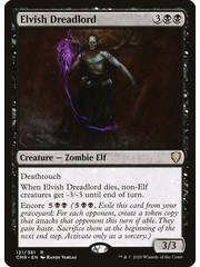 Magic: The Gathering Elvish Dreadlord (121) Lightly Played