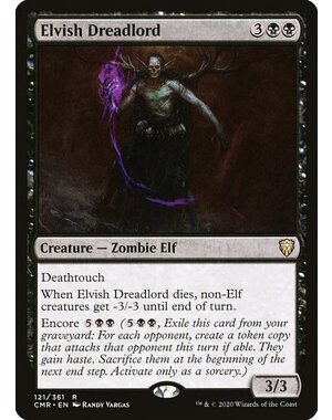 Magic: The Gathering Elvish Dreadlord (121) Lightly Played