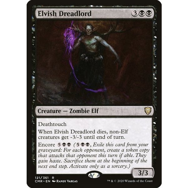 Magic: The Gathering Elvish Dreadlord (121) Lightly Played