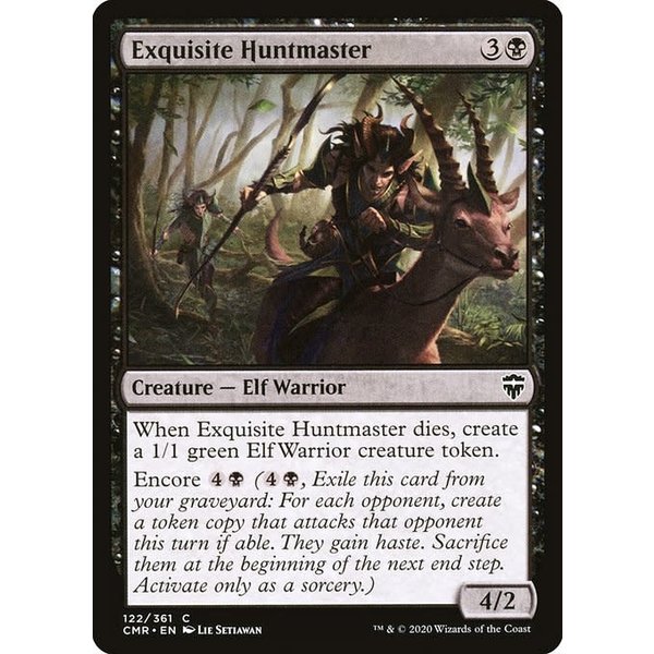 Magic: The Gathering Exquisite Huntmaster (122) Near Mint