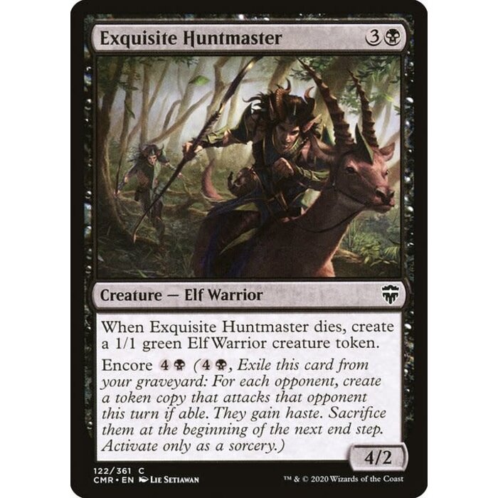 Magic: The Gathering Exquisite Huntmaster (122) Near Mint