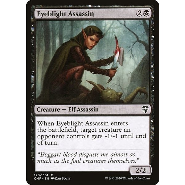 Magic: The Gathering Eyeblight Assassin (123) Near Mint Foil