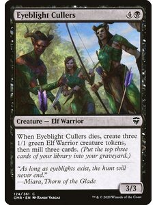 Magic: The Gathering Eyeblight Cullers (124) Near Mint Foil