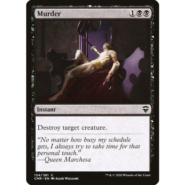 Magic: The Gathering Murder (134) Lightly Played Foil