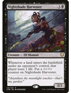 Magic: The Gathering Nightshade Harvester (138) Lightly Played Foil