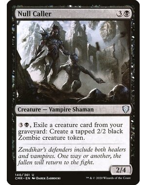 Magic: The Gathering Null Caller (140) Lightly Played Foil