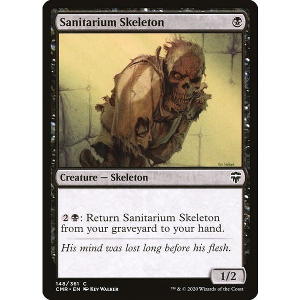 Magic: The Gathering Sanitarium Skeleton (148) Near Mint Foil