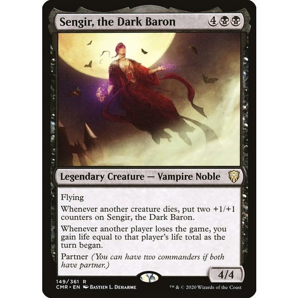 Magic: The Gathering Sengir, the Dark Baron (149) Lightly Played Foil