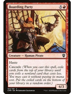 Magic: The Gathering Boarding Party (163) Near Mint Foil