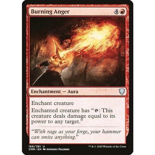 Magic: The Gathering Burning Anger (166) Near Mint Foil