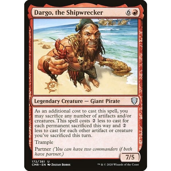 Magic: The Gathering Dargo, the Shipwrecker (172) Near Mint