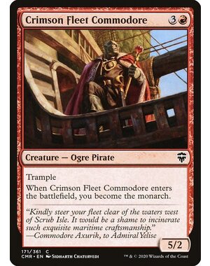 Magic: The Gathering Crimson Fleet Commodore (171) Near Mint