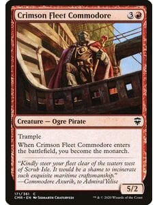 Magic: The Gathering Crimson Fleet Commodore (171) Near Mint Foil