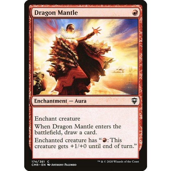 Magic: The Gathering Dragon Mantle (174) Near Mint Foil