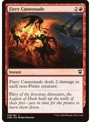 Magic: The Gathering Fiery Cannonade (178) Near Mint Foil