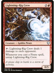 Magic: The Gathering Lightning-Rig Crew (190) Near Mint