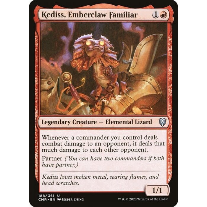 Magic: The Gathering Kediss, Emberclaw Familiar (188) Lightly Played