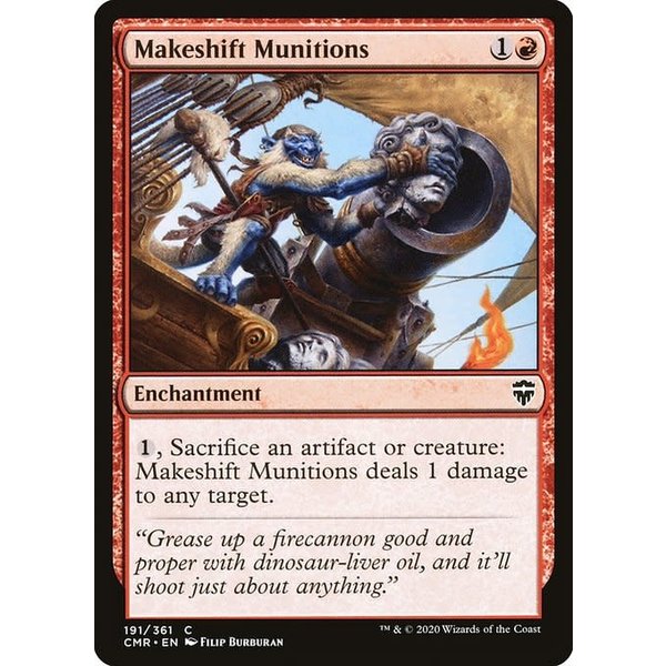 Magic: The Gathering Makeshift Munitions (191) Lightly Played Foil