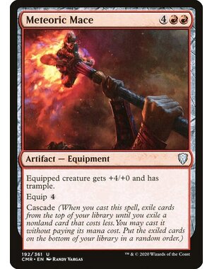 Magic: The Gathering Meteoric Mace (192) Near Mint