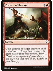 Magic: The Gathering Portent of Betrayal (194) Near Mint Foil