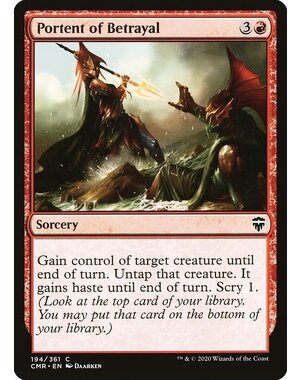 Magic: The Gathering Portent of Betrayal (194) Near Mint Foil