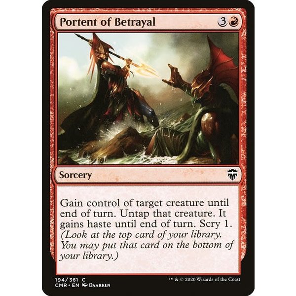Magic: The Gathering Portent of Betrayal (194) Near Mint Foil