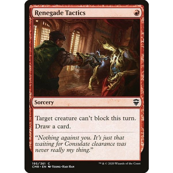 Magic: The Gathering Renegade Tactics (195) Near Mint Foil