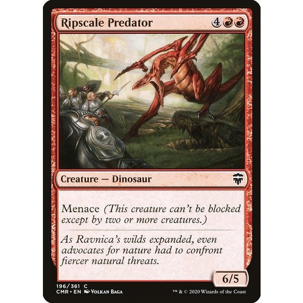Magic: The Gathering Ripscale Predator (196) Near Mint