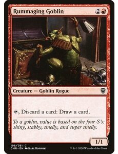 Magic: The Gathering Rummaging Goblin (198) Near Mint Foil