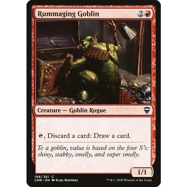 Magic: The Gathering Rummaging Goblin (198) Near Mint