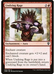 Magic: The Gathering Undying Rage (205) Lightly Played Foil