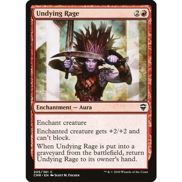 Magic: The Gathering Undying Rage (205) Lightly Played Foil