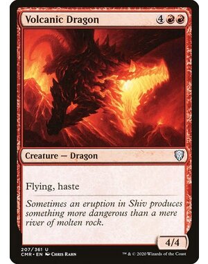 Magic: The Gathering Volcanic Dragon (207) Near Mint