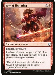 Magic: The Gathering Vow of Lightning (209) Near Mint