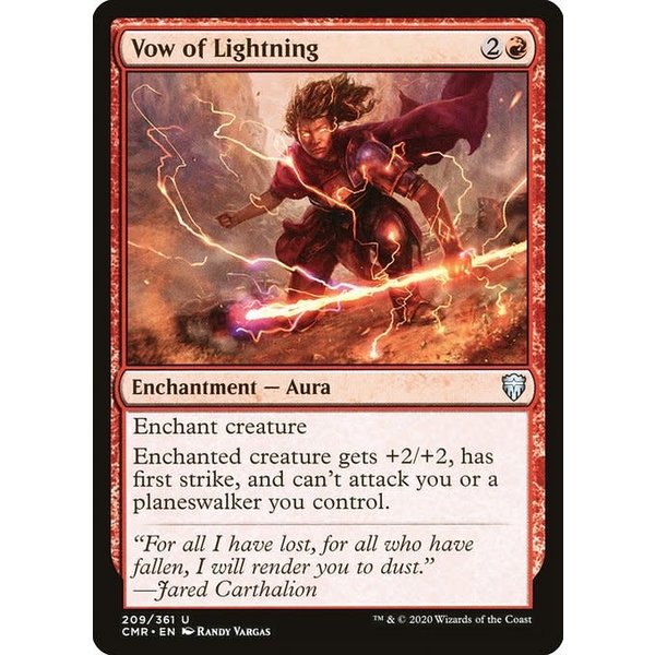 Magic: The Gathering Vow of Lightning (209) Near Mint