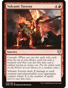 Magic: The Gathering Volcanic Torrent (208) Near Mint