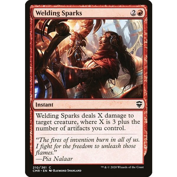 Magic: The Gathering Welding Sparks (210) Near Mint