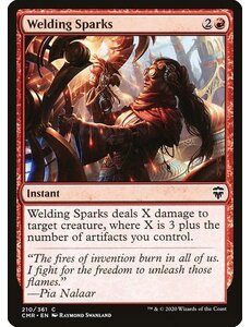 Magic: The Gathering Welding Sparks (210) Near Mint Foil