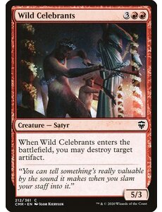 Magic: The Gathering Wild Celebrants (212) Near Mint